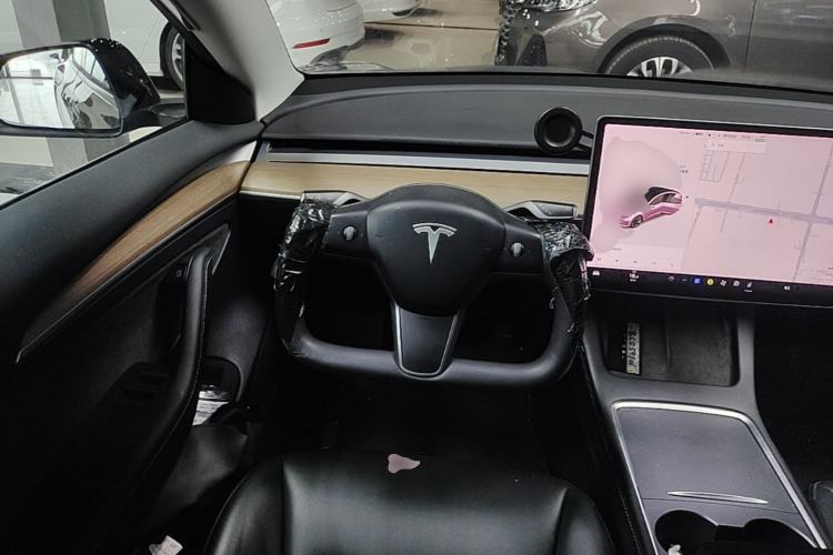Used Tesla Model 3 2021 Standard Range Rear-Wheel Drive Upgraded Version 3D6 Steering Wheel