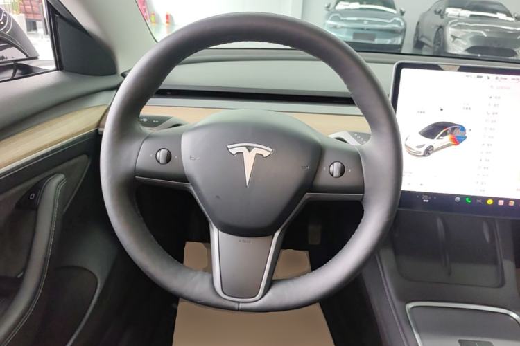 Used Tesla Model 3 2021 Standard Range Rear-Wheel Drive Upgraded Version 3D6 Steering Wheel