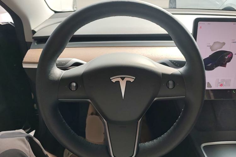Used Tesla Model 3 2021 Standard Range Rear-Wheel Drive Upgraded Version 3D6 Steering Wheel