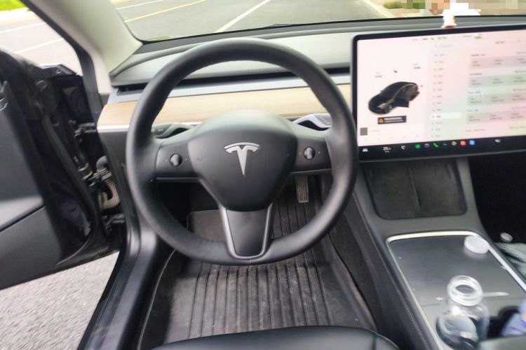 Used Tesla Model 3 2021 Standard Range Rear-Wheel Drive Upgraded Version 3D6 Steering Wheel