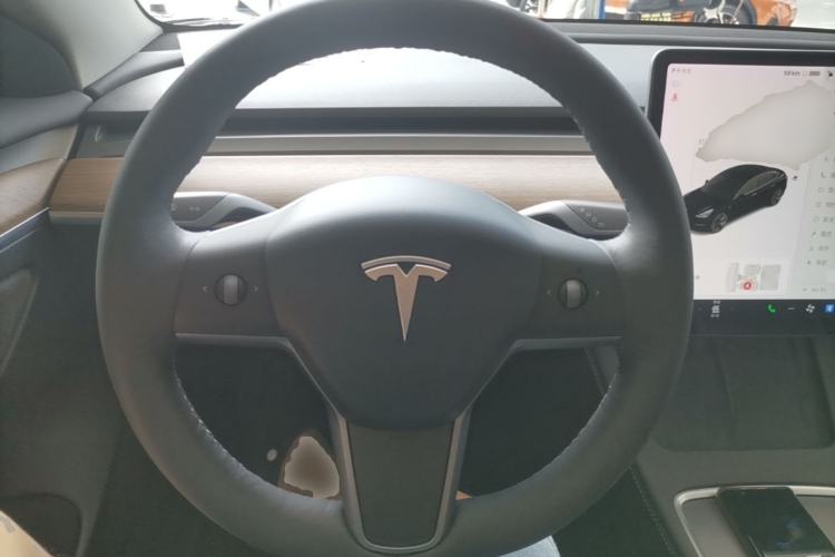 Used Tesla Model 3 2021 Standard Range Rear-Drive Upgraded Version Steering Wheel