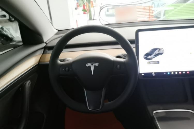 Used Tesla Model 3 2021 Revised Version Standard Range Rear-Wheel Drive Upgraded Edition 3D1 Steering Wheel