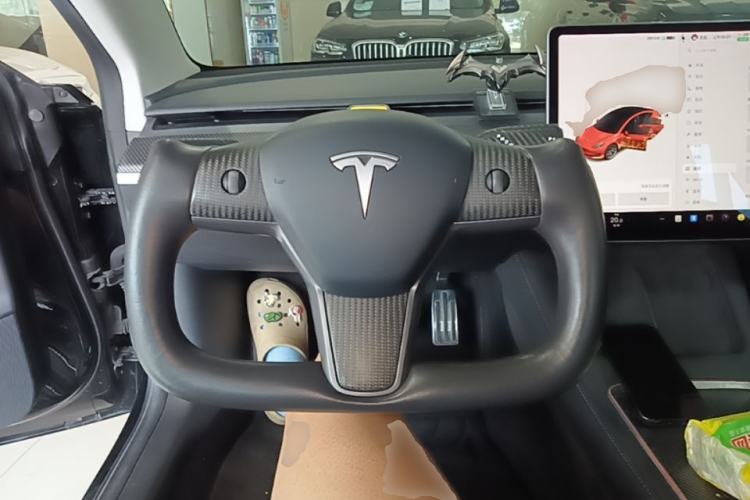 Used Tesla Model 3 2021 Revised Version Standard Range Rear-Wheel Drive Upgraded Edition 3D1 Steering Wheel