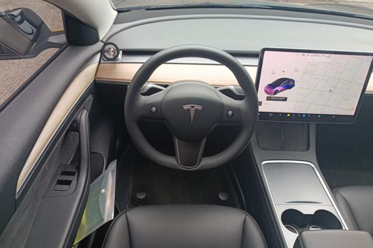 Used Tesla Model 3 2021 Revised Version Standard Range Rear-Wheel Drive Upgraded Edition 3D1 Steering Wheel