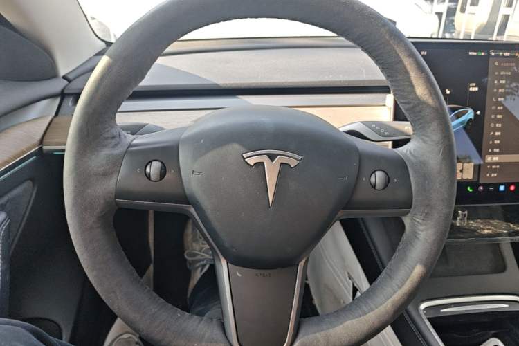 Used Tesla Model 3 2021 Standard Range Rear-Drive Upgraded Version Steering Wheel