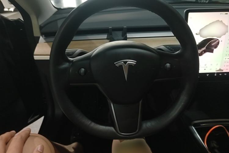 Used Tesla Model 3 2021 Standard Range Rear-Wheel Drive Upgraded Version 3D6 Steering Wheel