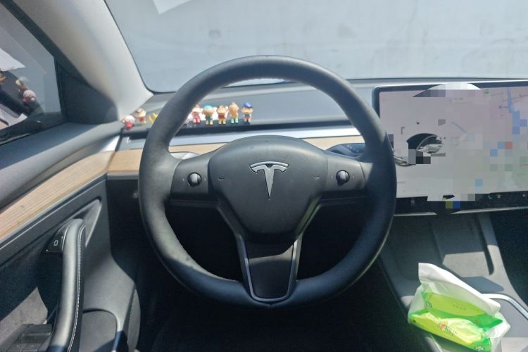Used Tesla Model 3 2021 Revised Version Standard Range Rear-Wheel Drive Upgraded Edition 3D1 Steering Wheel