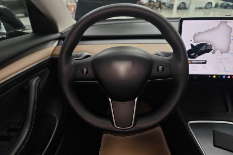Used Tesla Model 3 2021 Standard Range Rear-Wheel Drive Upgraded Version 3D6 Steering Wheel