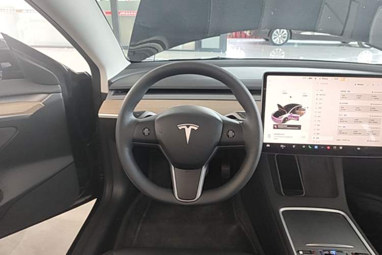 Used Tesla Model 3 2021 Standard Range Rear-Wheel Drive Upgraded Version 3D6 Steering Wheel