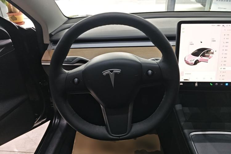 Used Tesla Model 3 2021 Standard Range Rear-Drive Upgraded Version Steering Wheel