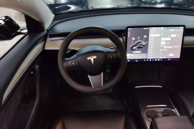 Used Tesla Model 3 2021 Standard Range Rear-Drive Upgraded Version Steering Wheel