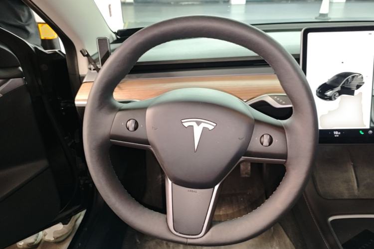 Used Tesla Model 3 2021 Standard Range Rear-Wheel Drive Upgraded Version 3D6 Steering Wheel