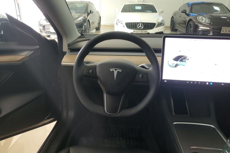 Used Tesla Model 3 2021 Standard Range Rear-Drive Upgraded Version Steering Wheel