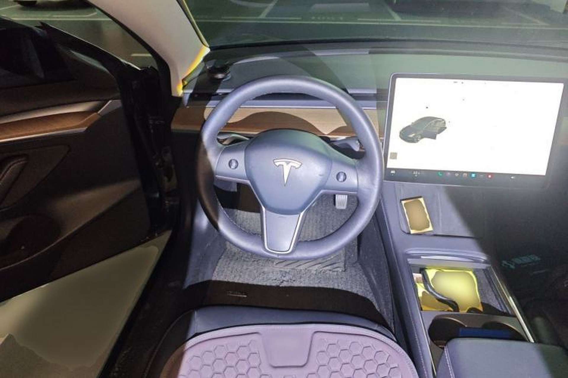 Used Tesla Model 3 2021 Standard Range Rear-Drive Upgraded Version Steering Wheel