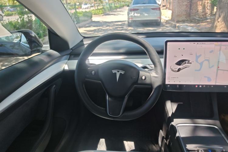 Used Tesla Model 3 2021 Standard Range Rear-Drive Upgraded Version Steering Wheel