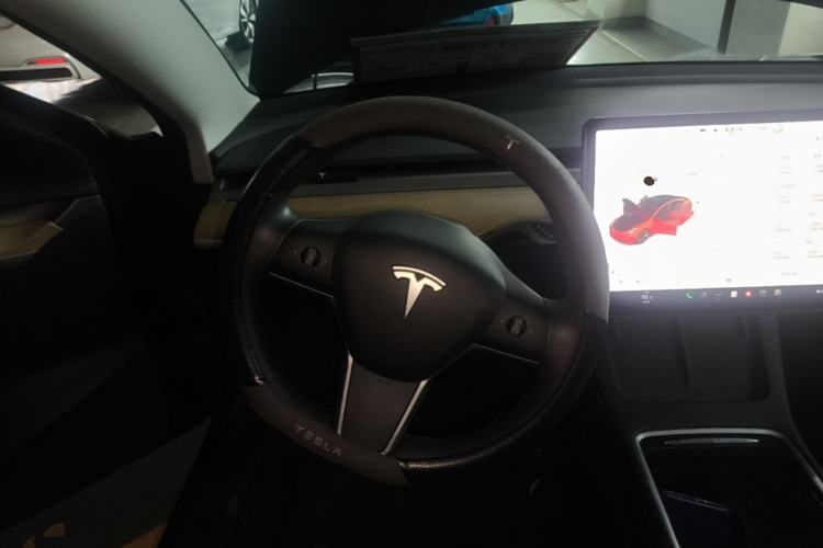 Used Tesla Model 3 2021 Revised Version Standard Range Rear-Wheel Drive Upgraded Edition 3D1 Steering Wheel