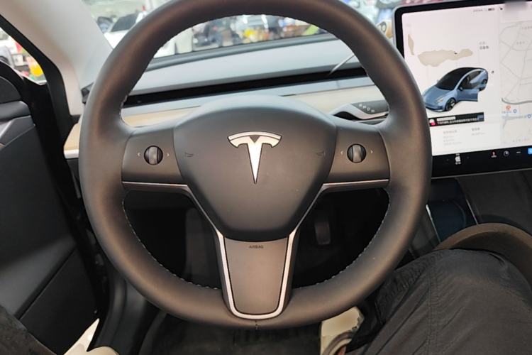 Used Tesla Model 3 2021 Revised Version Standard Range Rear-Wheel Drive Upgraded Edition 3D1 Steering Wheel