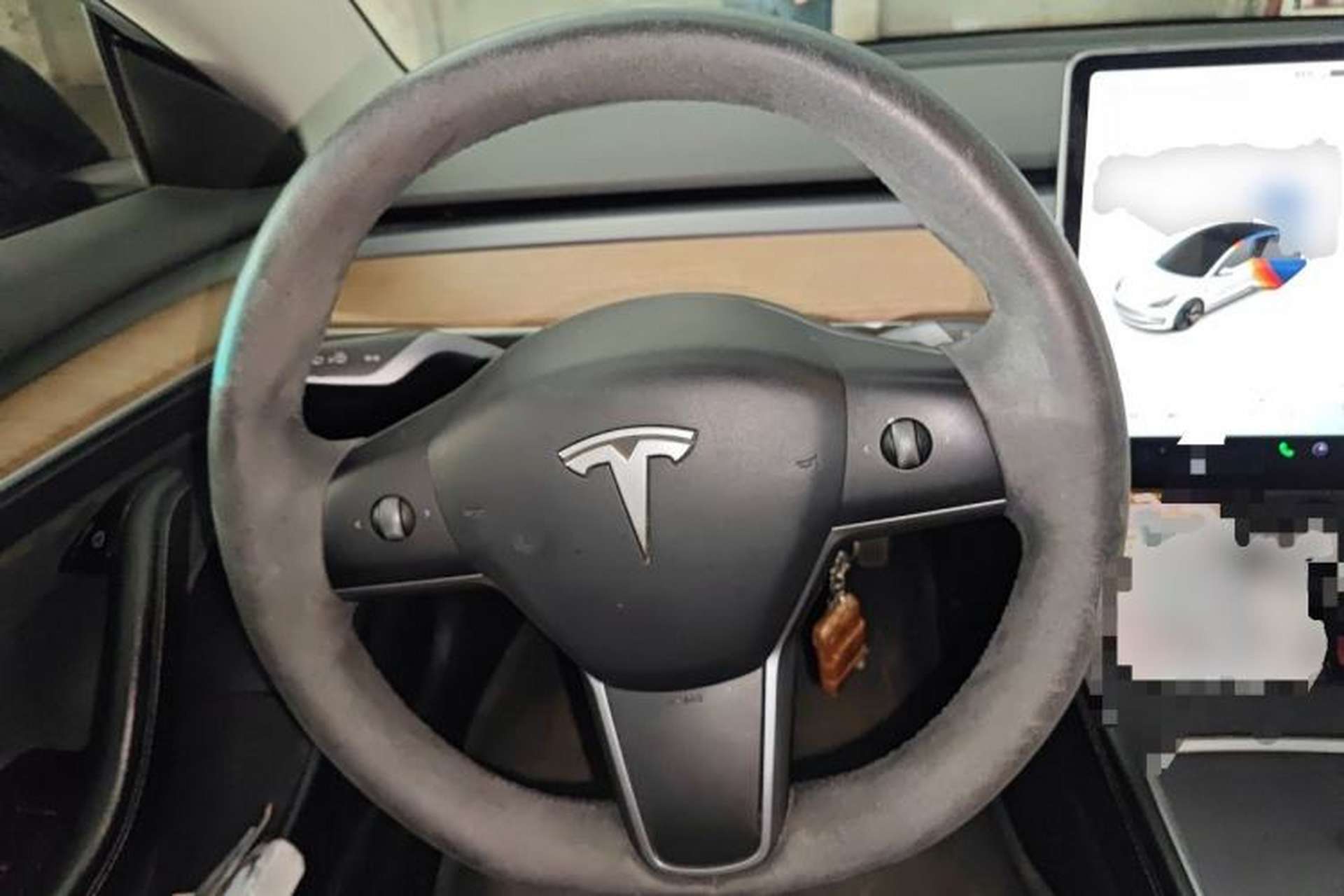 Used Tesla Model 3 2021 Standard Range Rear-Drive Upgraded Version Steering Wheel