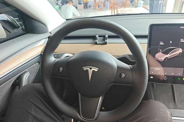 Used Tesla Model 3 2021 Standard Range Rear-Wheel Drive Upgraded Version 3D6 Steering Wheel