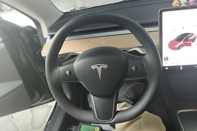 Used Tesla Model 3 2021 Revised Version Standard Range Rear-Wheel Drive Upgraded Edition 3D1 Steering Wheel