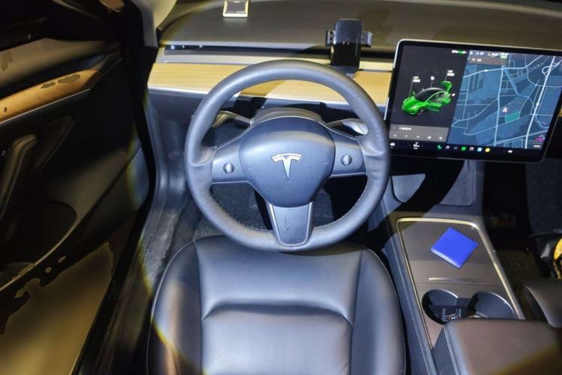 Used Tesla Model 3 2021 Standard Range Rear-Drive Upgraded Version Steering Wheel