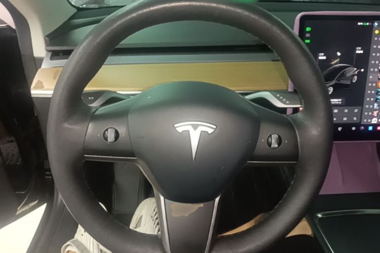 Used Tesla Model 3 2021 Standard Range Rear-Drive Upgraded Version Steering Wheel