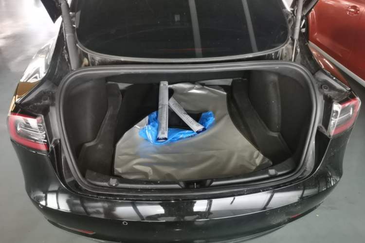 Used Tesla Model 3 2021 Revised Version Standard Range Rear-Wheel Drive Upgraded Edition 3D1 Trunk