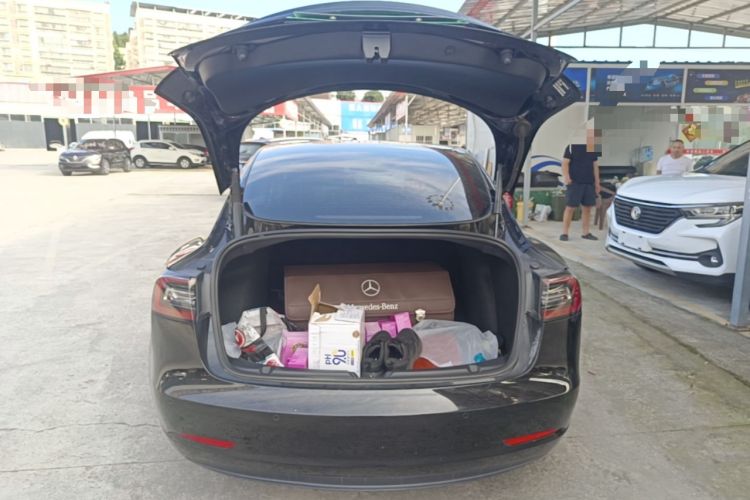 Used Tesla Model 3 2021 Revised Version Standard Range Rear-Wheel Drive Upgraded Edition 3D1 Trunk