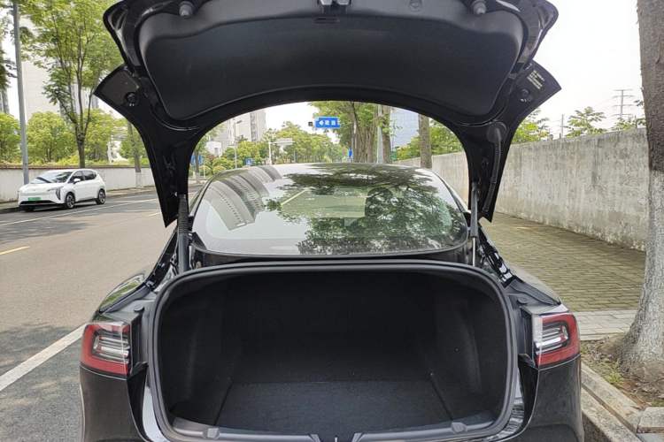 Used Tesla Model 3 2021 Revised Version Standard Range Rear-Wheel Drive Upgraded Edition 3D1 Trunk