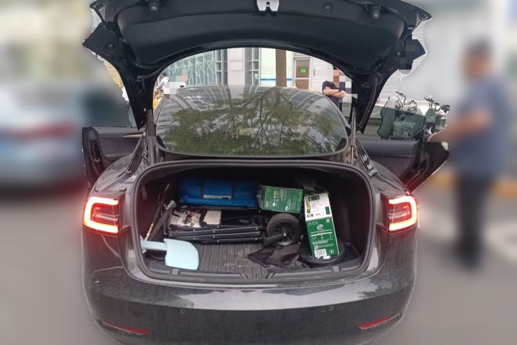 Used Tesla Model 3 2021 Revised Version Standard Range Rear-Wheel Drive Upgraded Edition 3D1 Trunk