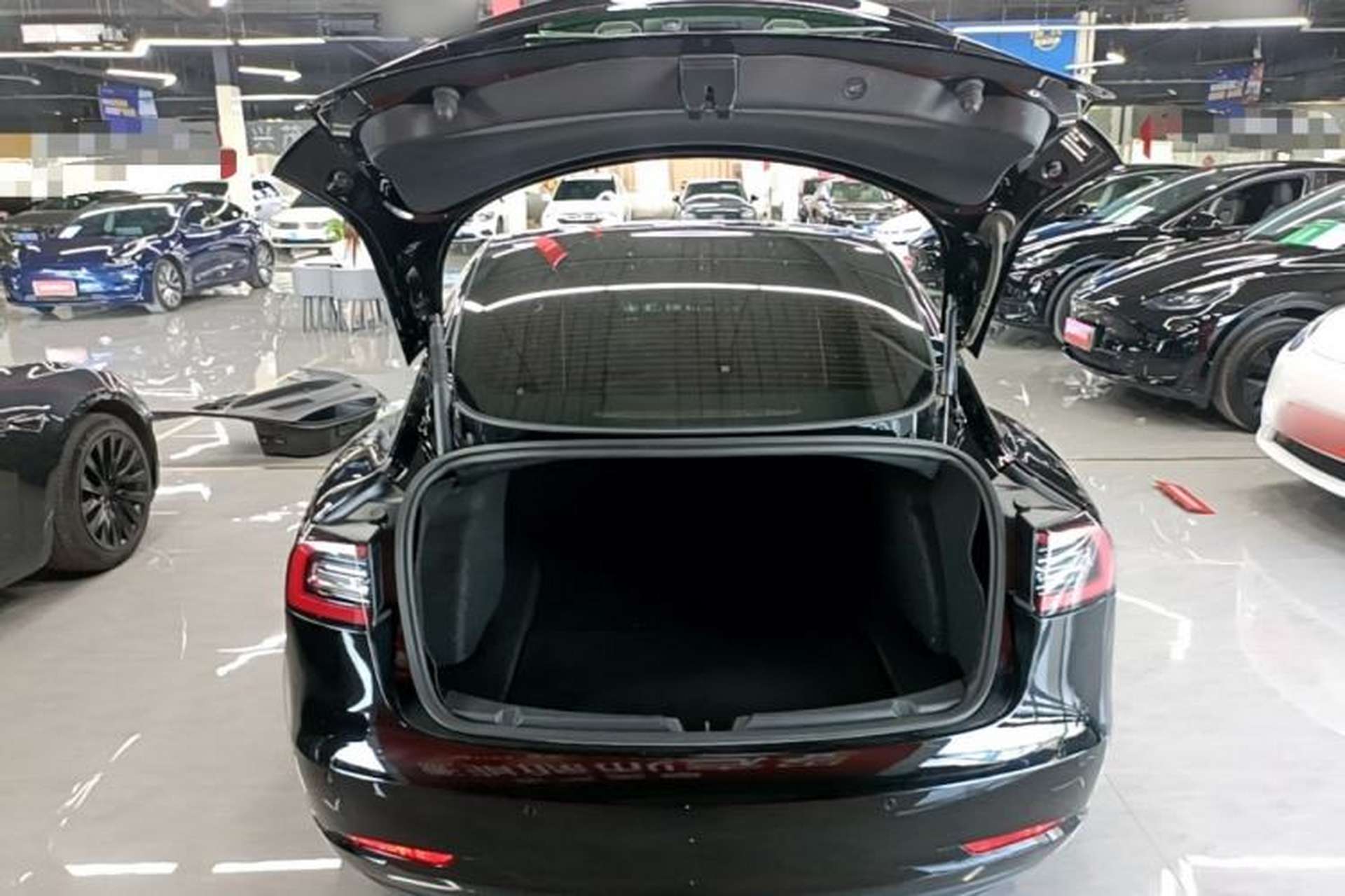 Used Tesla Model 3 2021 Revised Version Standard Range Rear-Wheel Drive Upgraded Edition 3D1 Trunk
