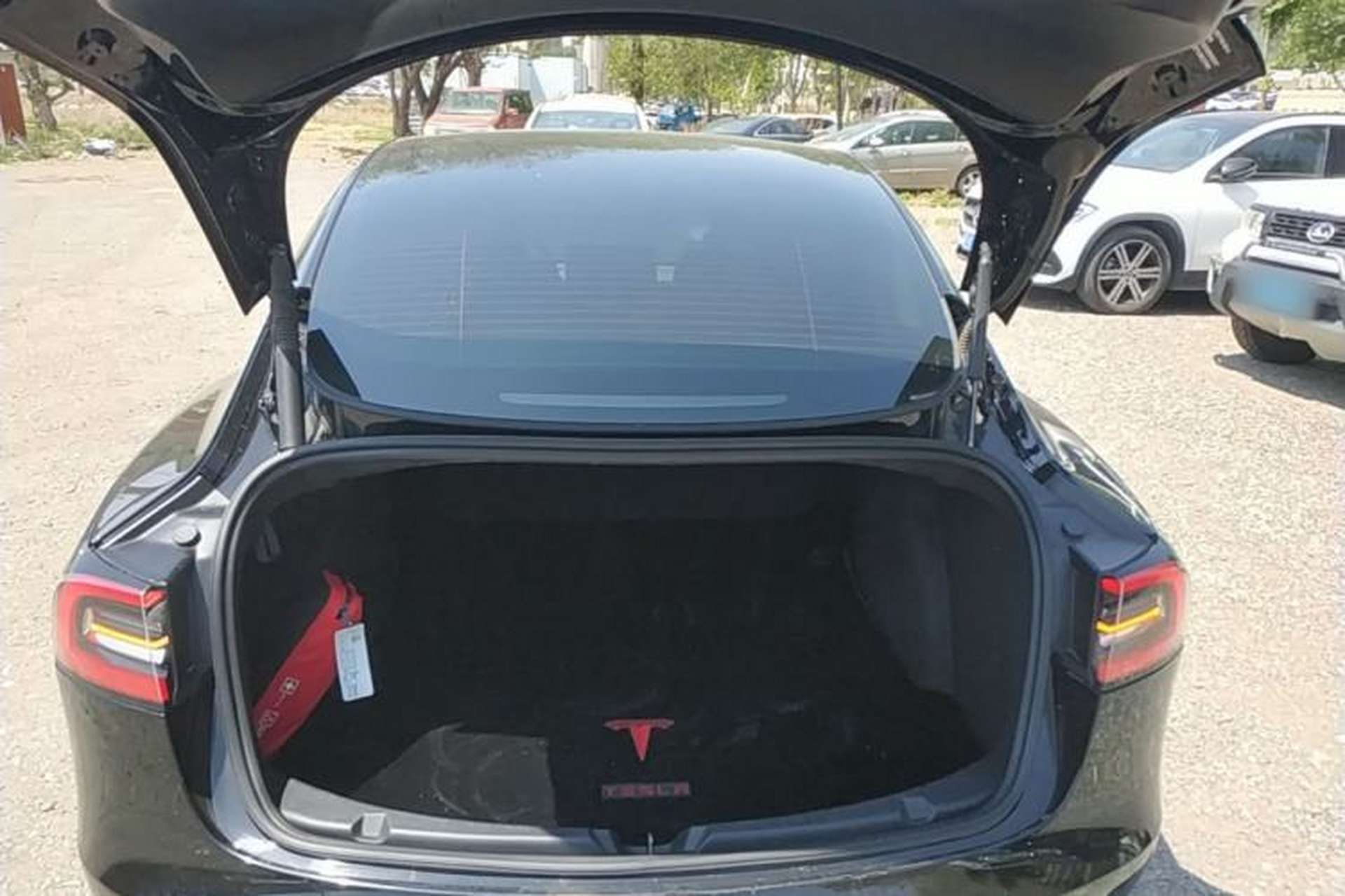 Used Tesla Model 3 2021 Standard Range Rear-Wheel Drive Upgraded Version 3D6 Trunk