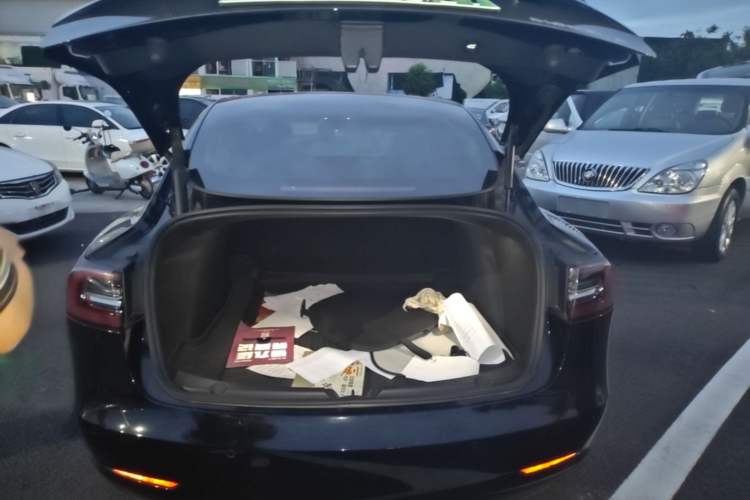 Used Tesla Model 3 2021 Standard Range Rear-Drive Upgraded Version Trunk