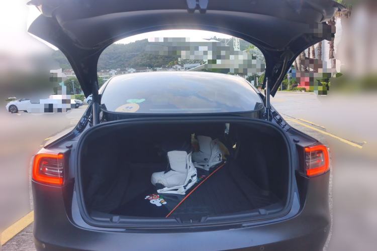 Used Tesla Model 3 2021 Performance High-Performance All-Wheel-Drive Version Trunk