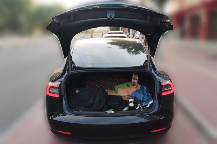 Used Tesla Model 3 2021 Revised Version Standard Range Rear-Wheel Drive Upgraded Edition 3D1 Trunk