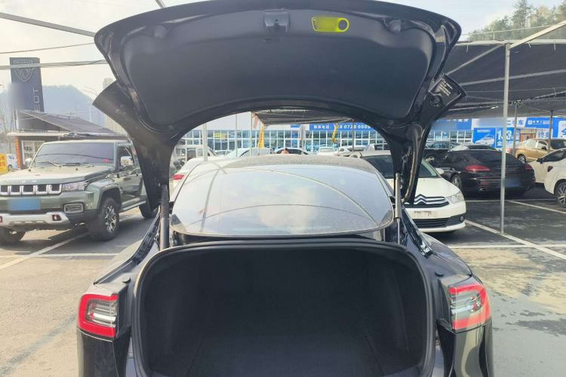 Used Tesla Model 3 2021 Revised Version Standard Range Rear-Wheel Drive Upgraded Edition 3D1 Trunk