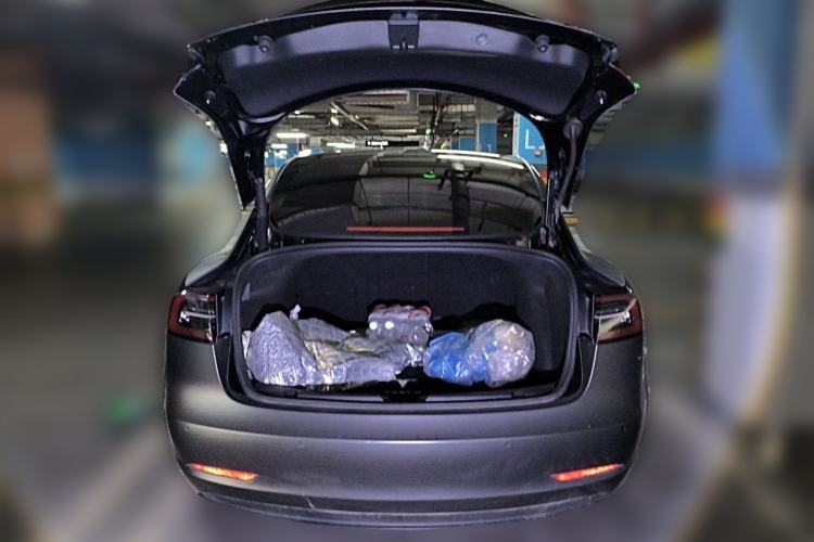 Used Tesla Model 3 2021 Standard Range Rear-Wheel Drive Upgraded Version 3D6 Trunk
