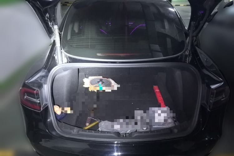 Used Tesla Model 3 2021 Performance High-Performance All-Wheel-Drive Version Trunk