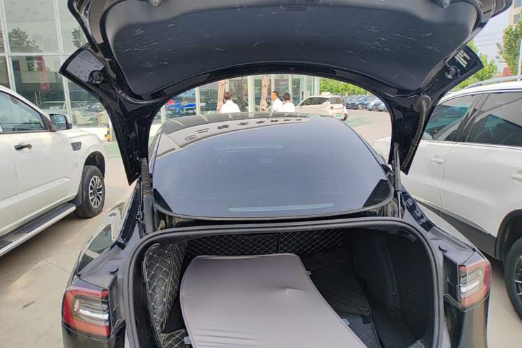 Used Tesla Model 3 2021 Revised Version Standard Range Rear-Wheel Drive Upgraded Edition 3D1 Trunk