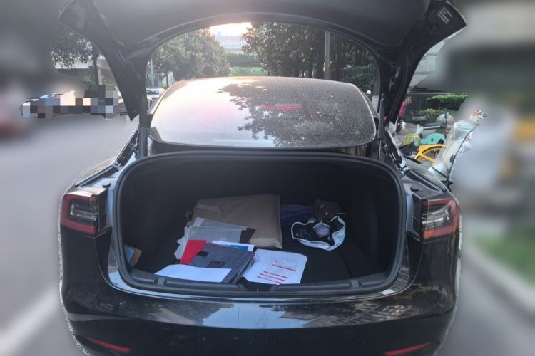 Used Tesla Model 3 2021 Revised Version Standard Range Rear-Wheel Drive Upgraded Edition 3D1 Trunk