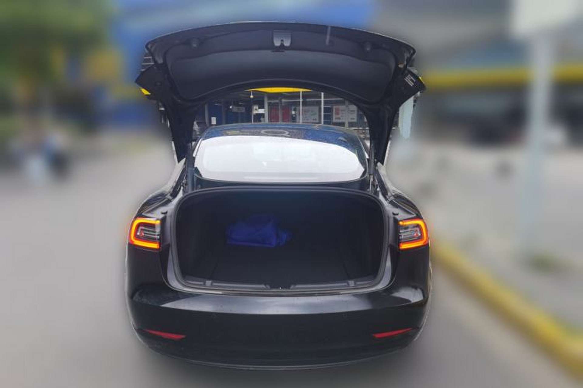 Used Tesla Model 3 2021 Revised Version Standard Range Rear-Wheel Drive Upgraded Edition 3D1 Trunk
