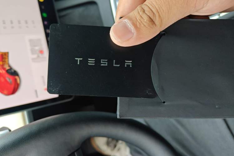 Used Tesla Model 3 2021 Standard Range Rear-Wheel Drive Upgraded Version 3D6 Vehicle Key