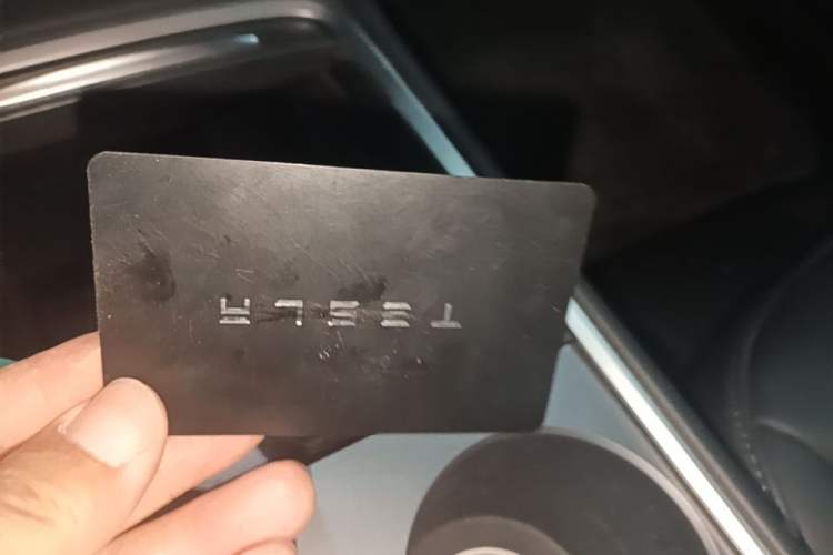 Used Tesla Model 3 2021 Standard Range Rear-Drive Upgraded Version Vehicle Key