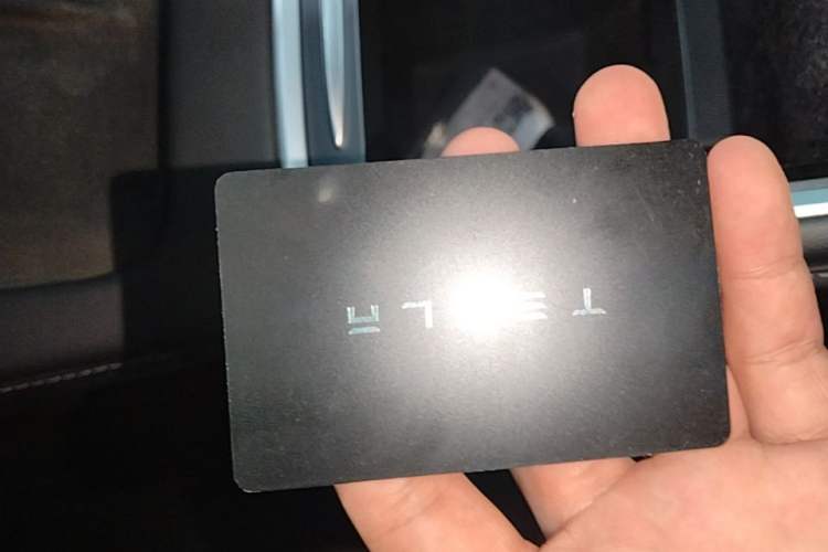 Used Tesla Model 3 2021 Performance High-Performance All-Wheel-Drive Version 3D6 Vehicle Key