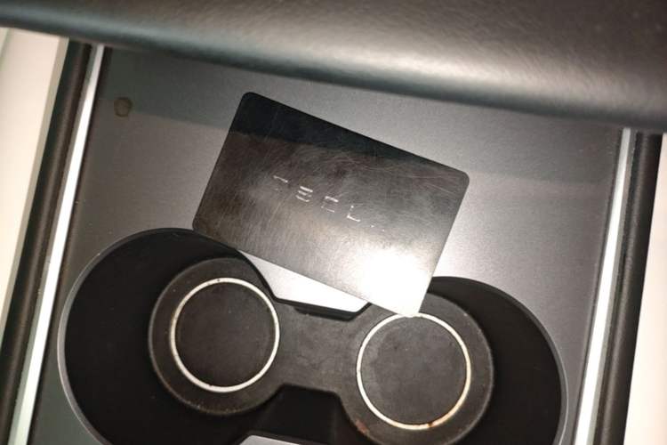 Used Tesla Model 3 2021 Performance High-Performance All-Wheel-Drive Version 3D6 Vehicle Key