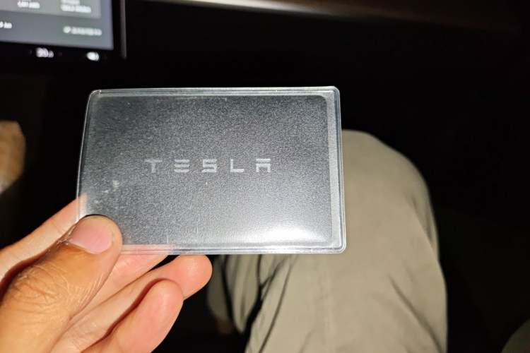 Used Tesla Model 3 2021 Standard Range Rear-Drive Upgraded Version Vehicle Key