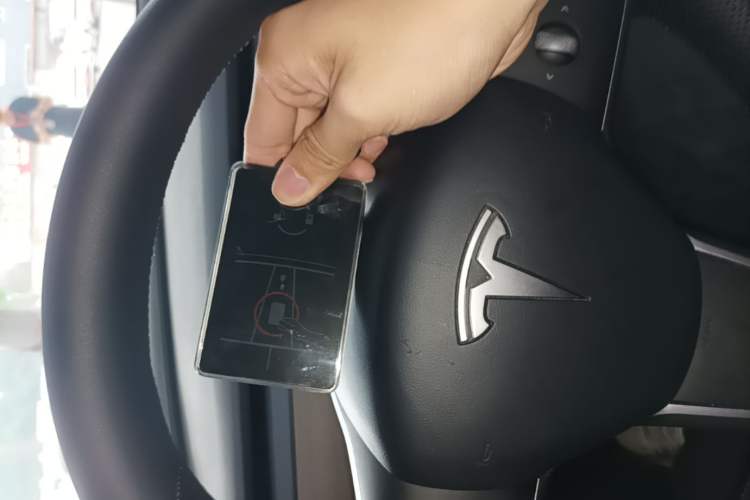 Used Tesla Model 3 2021 Revised Version Standard Range Rear-Wheel Drive Upgraded Edition 3D1 Vehicle Key