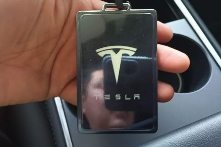 Used Tesla Model 3 2021 Performance High-Performance All-Wheel-Drive Version Vehicle Key