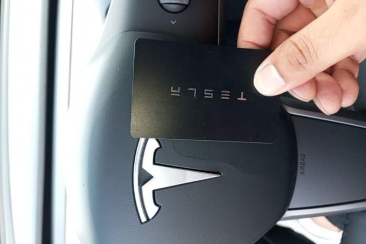 Used Tesla Model 3 2021 Revised Version Standard Range Rear-Wheel Drive Upgraded Edition 3D1 Vehicle Key