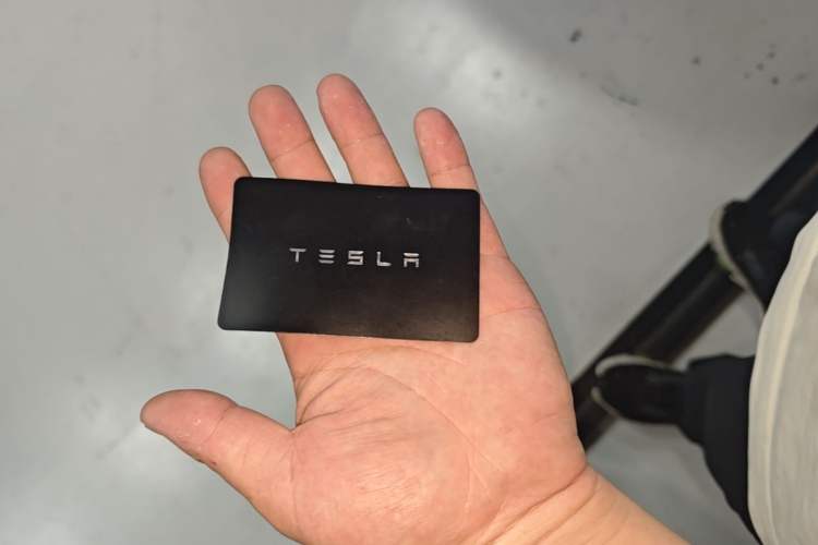 Used Tesla Model 3 2021 Revised Version Standard Range Rear-Wheel Drive Upgraded Edition 3D1 Vehicle Key